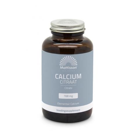 Mattisson Calcium citraat 168mg