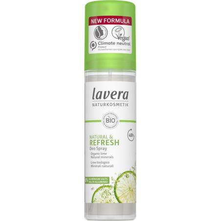 Deodorant spray natural & refresh bio EN-IT