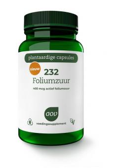 232 Foliumzuur 400mcg