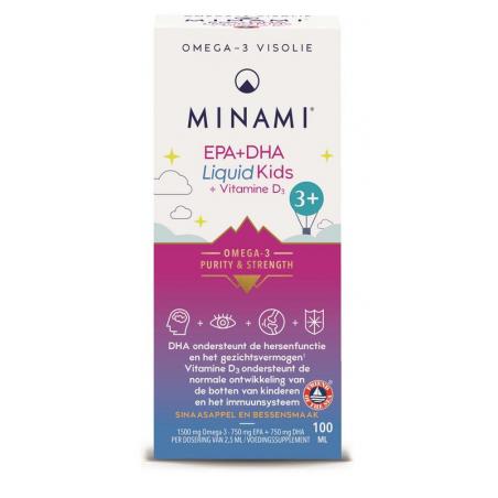 EPA & DHA liquid kid vitamine D3