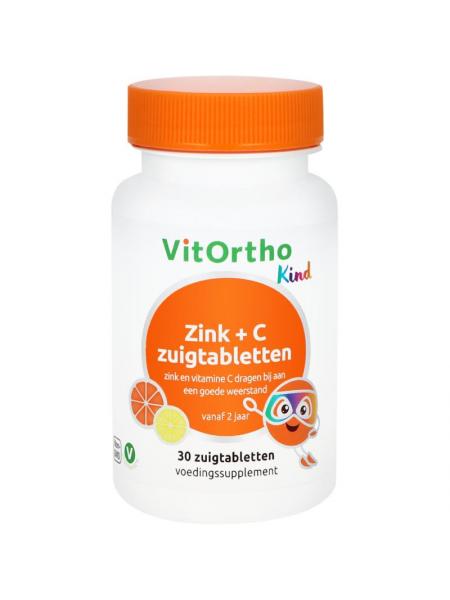 Zink + C kind zuigtabletten