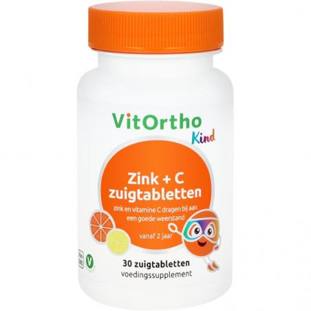 Zink + C kind zuigtabletten