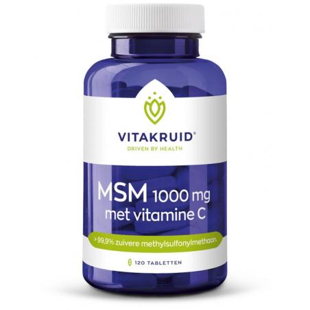 MSM 1000 mg + vitamine C