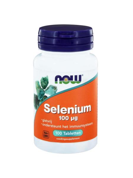 Selenium gistvrij 100 mcg